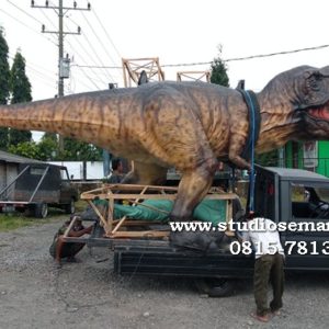 Gambar Patung Dino Patung Dinosaurus Semarang Dinosaurus Patung