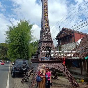 Jasa Pembuatan Miniatur Motor Replika Eiffel Tower Tukang Taman Di Jogja