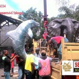 Kelik Studio Semar Mesem Patung Gajah Patung Fiber Bandung
