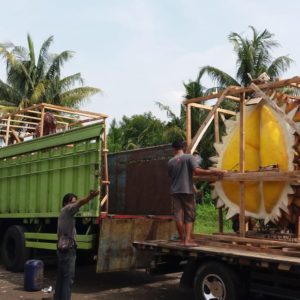 Gambar Patung Durian Jasa Patung Fiber Jasa Pembuatan Miniatur Patung