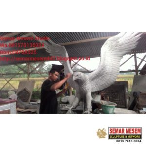 Kelik Studio Semar Mesem Patung Eagle Karya Seni Patung