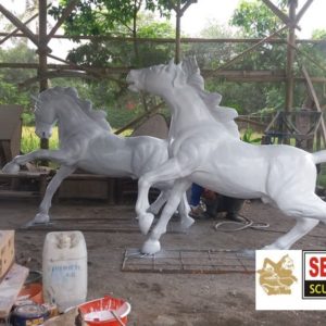 Kelik Studio Semar Mesem Kuda Lari Fiber Bali Festival