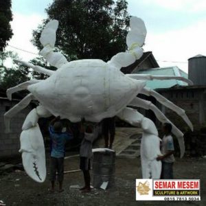 Kelik Studio Semar Mesem Patung Kepiting Patung Di Makassar