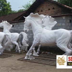 Kelik Studio Semar Mesem Patung Kuda Lari Patung Gwk Bali