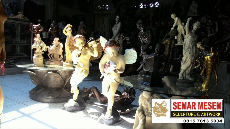 Kelik Studio Semar Mesem Patung Romawi Anak Miniatur Patung Liberty