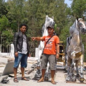 Kelik Studio Semar Mesem Seniman Patung Terkenal Tokoh Pematung Indonesia