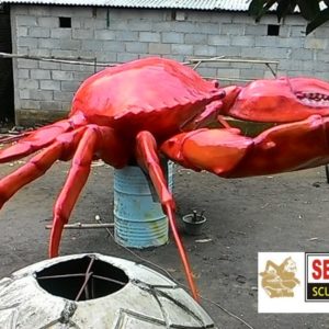 kelik-studio-semar-mesem-patung-lobster-patung-kop