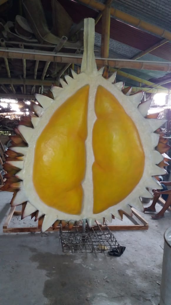 Patung Durian Patung Durian Besar Jasa Bikin Patung