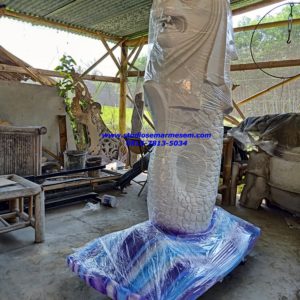 Cara Menggambar Patung Merlion Patung Maskot Kota Surabaya Patung Bekantan Maskot Kalsel