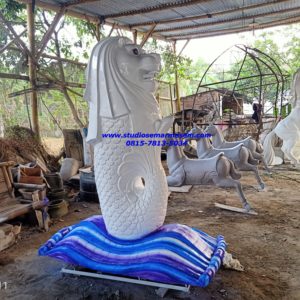 Cara Pembuatan Patung Merlion Patung Merlion Banjarnegara Patung Fiber Jogja