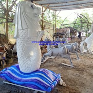 Patung Merlion Di Jakarta Ciri Ciri Patung Merlion Patung Bahan Fiber