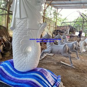 Patung Merlion Di Jawa Timur Teknik Patung Merlion Cetakan Patung Fiber