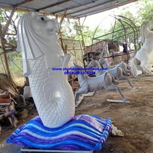 Patung Merlion Indonesia Penjelasan Patung Merlion Jasa Patung Fiber