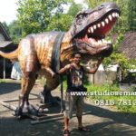 Patung Dinosaurus Berbahan Fiberglass Resin/081578135034