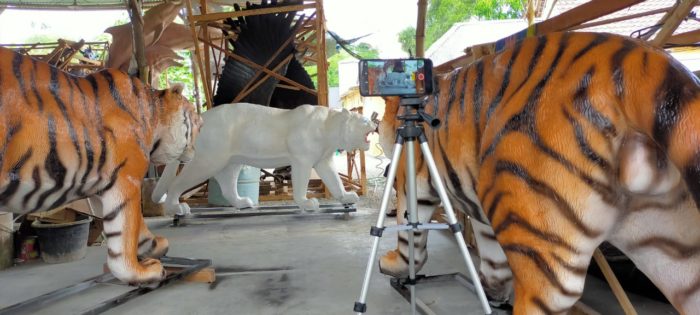 Pusat Patung Harimau Patung Harimau Murah Harimau Bahan Resin