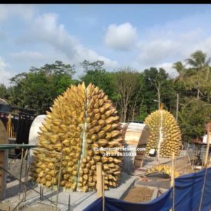 Patung Besar Replika Durian Replika Durian 3d