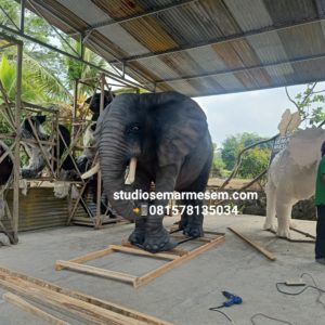 Patung Gajah Ganesha Patung Gajah Gresik Viral