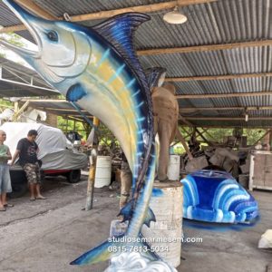 Patung Ikan Makassar Patung Ikan Palembang Patung Ikan Pati