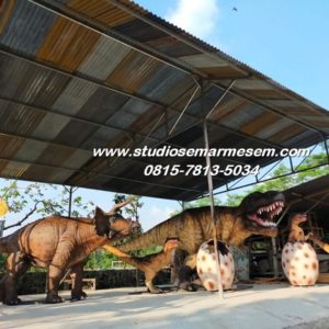 Cetak Anak Patung Anak Dinosaurus Taman Dinosaurus