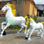 Patung Kuda Lari Patung Hewan Patung Fiberglass