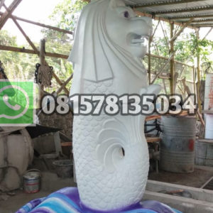 Patung Marlion Kecil Jasa Pembuatan Patung Fiber Di Jakarta